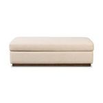 Product Image 3 for Alec Upholstered Antwerp Natural Storage Ottoman from Four Hands