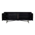 Product Image 8 for Sicily 4 Door Black Sideboard from Moe's