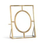 Product Image 2 for Brass Framed Tabletop Picture Frame, Large from Park Hill Collection