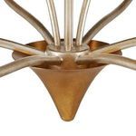 Product Image 6 for Paradiso SIlver and Gold Steel Chandelier from Currey & Company