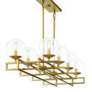 Product Image 5 for Crosby 8 Light Linear Chandelier from Savoy House 