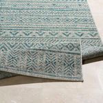 Product Image 8 for Eagean Aqua / Light Gray Indoor / Outdoor Rug from Surya
