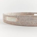 Product Image 3 for Burma Rattan Round Serving Tray from Napa Home And Garden