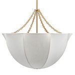 Product Image 1 for Aire Large Off-White Linen Chandelier from Jamie Young