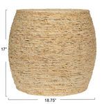 Product Image 3 for Willow Handwoven Tall Natural Accent Table from Creative Co-Op