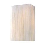 Product Image 2 for Modern Organics 2 Light Sconce In White Sawgrass Material In Polished Chrome from Elk Lighting