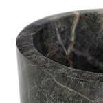 Product Image 5 for Avenza Dark Green Marble Planter from Four Hands