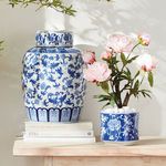 Product Image 6 for Barclay Butera Dynasty Blossom Lidded Jar from Napa Home And Garden