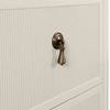 Product Image 3 for Two Drawer Side Table With Fluted Drawer Fronts from Worlds Away