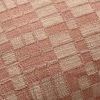 Close-up of Ellery clay pillow fabric texture and woven geometric pattern