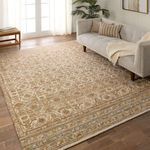 Product Image 5 for Sarang Updated Traditional Handmade Trellis Brown/ Gold Rug - 10' x 14' from Jaipur 
