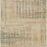 Narrow runner view highlighting linear pattern and color palette on Bowery beige multi rug