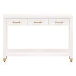 Product Image 1 for Stella Matte White Rubberwood Console Table from Essentials for Living