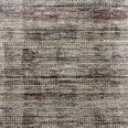 Theia Grey / Multi Rug featuring horizontal and patterned stripes in neutral greys, browns, and subtle color accents with ...
