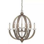 Product Image 2 for Forum 9 Light Chandelier from Savoy House 