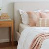 Product Image 2 for Pink Tie Dye Linen Pillow from Anaya Home