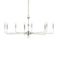 Product Image 4 for Nantucket Nickel Chandelier from Currey & Company