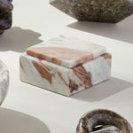 Product Image 5 for Jaqueline Marble Square Lidded Box Short from Napa Home And Garden