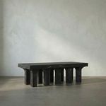 Product Image 1 for Santos Cinder Black Coffee Table from Noir