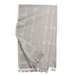 Product Image 3 for Lunjgiu Tribal Light Gray/ Cream Throw from Jaipur 