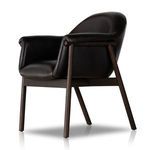 Product Image 2 for Sora Black Leather Dining Armchair from Four Hands