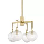 Product Image 1 for Jewett 4 Light Chandelier from Hudson Valley