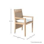 Product Image 21 for Savannah Teak Arm Chair from Summer Classics