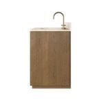 Product Image 3 for Brookhurst Satin Oak Veneer Single Wide Vanity from Four Hands