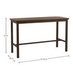Product Image 3 for Club Aluminum Bar Table from Summer Classics