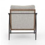 Product Image 18 for Kennedy Gabardine Modern Upholstered Grey Accent Chair from Four Hands