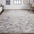 Product Image 5 for Beckett Blue / Tan Mosaic Rug from Feizy Rugs