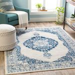 Product Image 7 for Monaco Navy / Bright Blue Rug from Surya