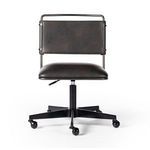 Wharton chair front view with seat adjusted to upright position