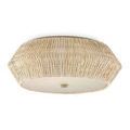 Product Image 1 for Antibes White Flush Mount from Currey & Company