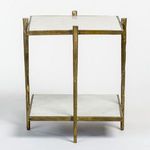 Product Image 2 for Ren Brass Aluminum End Table from Alder & Tweed
