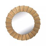 Product Image 1 for Qattara Composite Frame Wall Mirror In Bright Gold from Elk Home