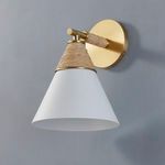 Product Image 8 for Mica 1-Light Modern Coastal Rope-Wrapped Wall Sconce from Mitzi