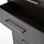 Product Image 7 for Suki Tall Boy Burnished Black Wooden Dresser from Four Hands