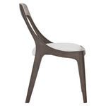 Product Image 3 for Corfu Open-Back Smoked Truffle Outdoor Side Chair from Bernhardt Furniture