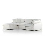 Product Image 11 for Stevie 3 Piece Sectional Sofa with Ottoman from Four Hands