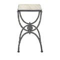 Product Image 6 for Agora White Travertine Side Table from Currey & Company