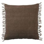 Product Image 5 for Majere Solid Brown Pillow from Jaipur 