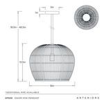 Product Image 10 for Swami Mini Pendant from Arteriors