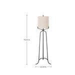 Product Image 2 for Elena Antique Bronze Floor Lamp from Gabby