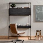 Product Image 18 for Trey Black Wash Poplar Modular Wall Desk from Four Hands