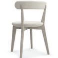 Product Image 1 for Bliss Upholstered Fossil Ash Dining Chair from Caracole