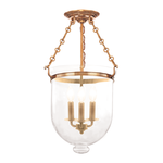 Product Image 1 for Hampton 3 Light Semi Flush from Hudson Valley