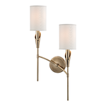 Product Image 1 for Tate 2 Light Right Wall Sconce from Hudson Valley