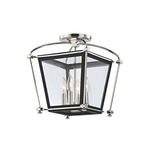 Product Image 1 for Hollis 4 Light Semi Flush from Hudson Valley