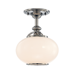 Product Image 1 for Canton 1 Light Semi Flush from Hudson Valley